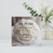 "Zeitlose Gnade: Ein Thema für Rose von Weißen Hoc Karte (Stehend Vorderseite)