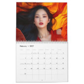 Zeitlose Grace Kalender (Feb 2027)