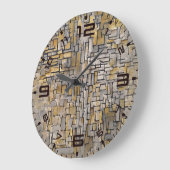 Zeitlose Harmonie: Piet Mondrian Wall Clock Große Wanduhr (Winkel)