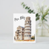 Zeitlose Ikonen von Pisa Postkarte (Stehend Vorderseite)