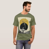 Zeitlose Illusion | Surreal Collage Art T-Shirt (Vorne ganz)