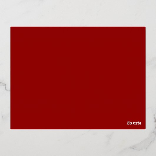 Zeitlose kalligraphische Einladung zur Hochzeit (Rückseite)