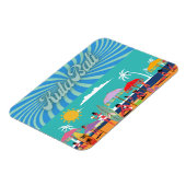 Zeitlose Kuta: Spaß Bali Magnetkarte Magnet (Linke Seite)