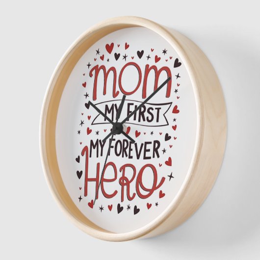 Zeitlose Liebe der Mama Uhr (Winkel)