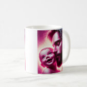 Zeitlose Liebe, endloses Lächeln Kaffeetasse (VorderseiteRechts)