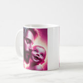 Zeitlose Liebe, endloses Lächeln Kaffeetasse (Vorderseite Links)