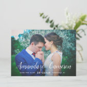 Zeitlose Liebe | FOTO SAVE THE DATE (Stehend Vorderseite)