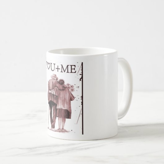 Zeitlose Liebe Kaffeetasse (VorderseiteRechts)