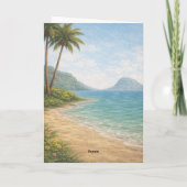 Zeitlose Liebe Karte (Rückseite)