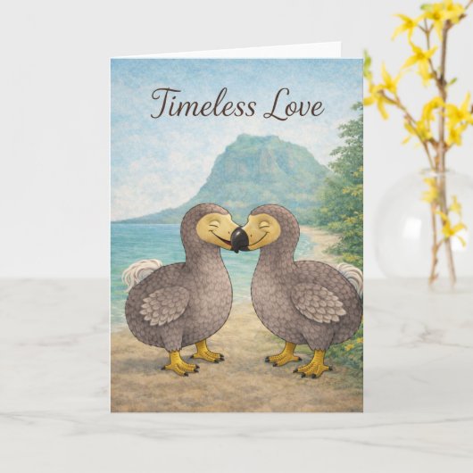 Zeitlose Liebe Karte (Gelbe Blume)