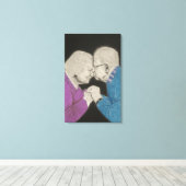 Zeitlose Liebe Leinwanddruck (Insitu (Holzboden))