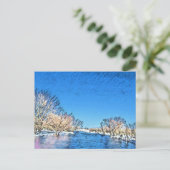 Zeitlose Liebe Postkarte (Stehend Vorderseite)