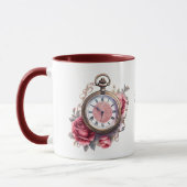 Zeitlose Liebe Romantische Valentinstag-Tasse Tasse (Links)