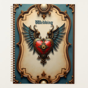 Zeitlose Liebe, surrealer Eleganz im Steampunk-Sti Planer