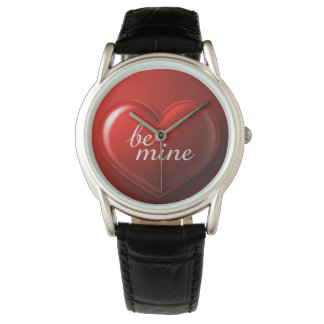 "Zeitlose Liebe: Valentine's Heart Wristwatch" Armbanduhr