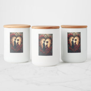 Zeitlose Liebe – Victorian Gothic Hochzeitskollekt Lebensmitteletikett
