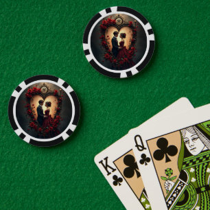 Zeitlose Liebe – Victorian Gothic Hochzeitskollekt Pokerchips
