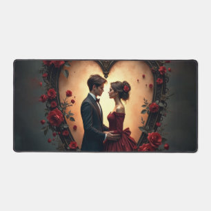 Zeitlose Liebe – Victorian Gothic Hochzeitskollekt Schreibtischunterlage