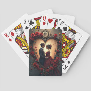 Zeitlose Liebe – Victorian Gothic Hochzeitskollekt Spielkarten