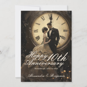 Zeitlose Liebe Vintage-Thema Herzlichen Glückwun Karte