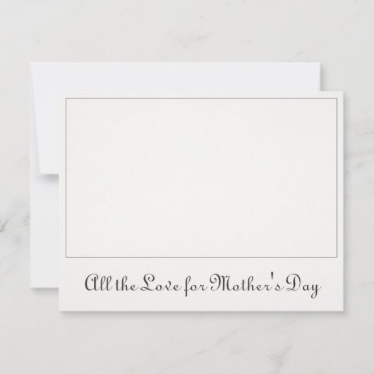 Zeitlose Liebe zwischen Mutter und Tochter (Vorderseite)