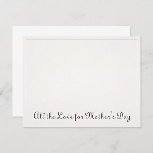 Zeitlose Liebe zwischen Mutter und Tochter (Vorne/Hinten)