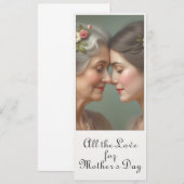 Zeitlose Liebe zwischen Mutter und Tochter (Vorne/Hinten)