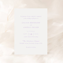 Zeitlose Lilac Classic Hochzeit