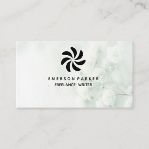 Zeitlose Marmorkarte Business Card das minimale La Visitenkarte