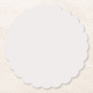 Zeitlose, neutrale, romantisch-rötlich-rosa Hochze Untersetzer