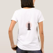 Zeitlose Pagoda T-Shirt (Rückseite)
