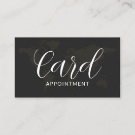 Zeitlose professionelle elegante Anpassung Terminkarte