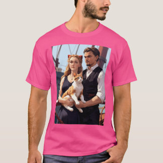 Zeitlose Reise: Liebe, Treue und das offene Meer T-Shirt