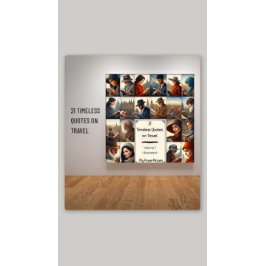 Zeitlose Reiseangebote von berühmten Personen (Bil Kalender