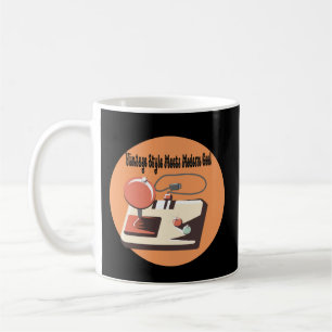 Zeitlose Retro Vibes Kaffeetasse