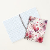 Zeitlose Romantik: Ein klassisches Valentinstag-Pa Notizblock (Innenseite)