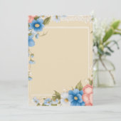 Zeitlose Romantik: Save the Date 5"x7" Flachkarte (Stehend Vorderseite)