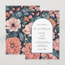 Zeitlose Romanze: Vintage verblasste Rosen-Pink-Ho