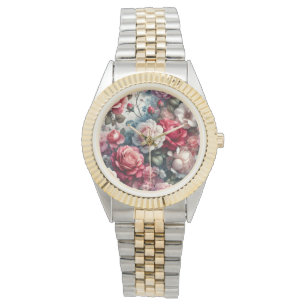 Zeitlose Rose Armbanduhr