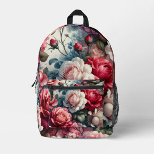 Zeitlose Rose Bedruckter Rucksack