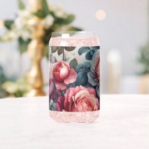 Zeitlose Rose Dosenglas
