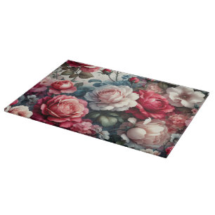 Zeitlose Rose Floral Charm Schneidebrett