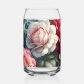 Zeitlose Rose Floraler Charme Dosenglas (Links)