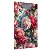Zeitlose Rose Floraler Charme Klemmbrett (Rechts)