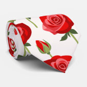 Zeitlose Rose Krawatte (Gerollt)
