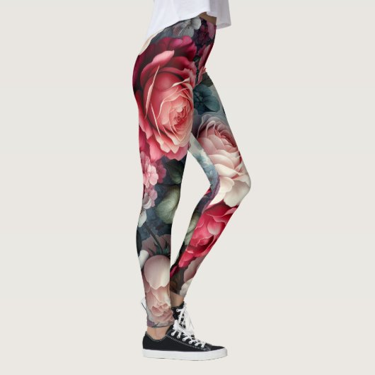 Zeitlose Rose Leggings (Rechts)