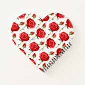 Zeitlose Rose Notizblock (Rückseite)