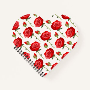 Zeitlose Rose Notizblock