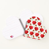 Zeitlose Rose Notizblock (Innenseite)