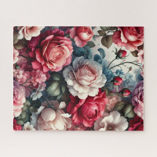 Zeitlose Rose Puzzle (Horizontal)